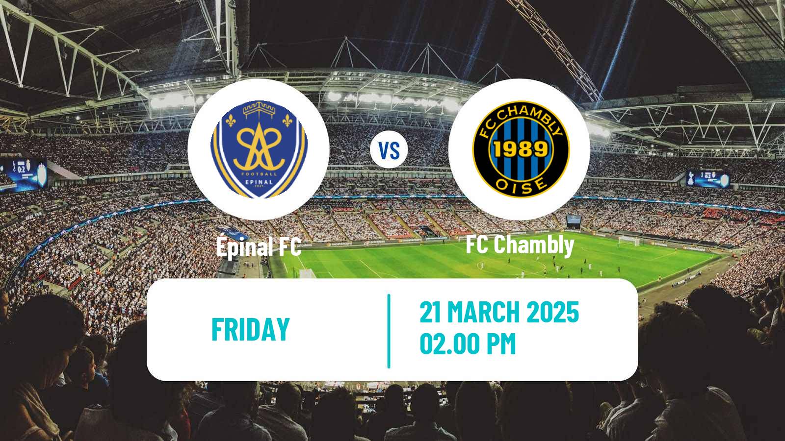 Soccer French National 2 - Group C Épinal - Chambly