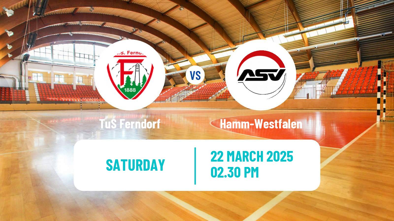 Handball German 2 Bundesliga Handball Ferndorf - Hamm-Westfalen