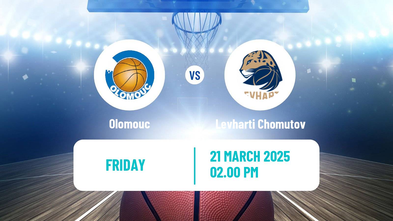 Basketball Czech 1 Liga Basketball Olomouc - Levharti Chomutov