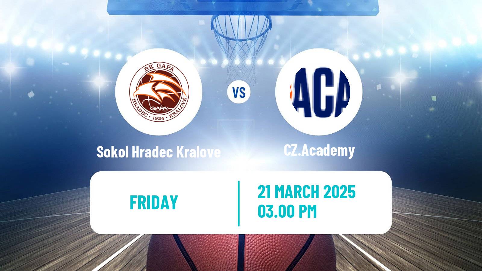 Basketball Czech 1 Liga Basketball Sokol Hradec Kralove - CZ.Academy