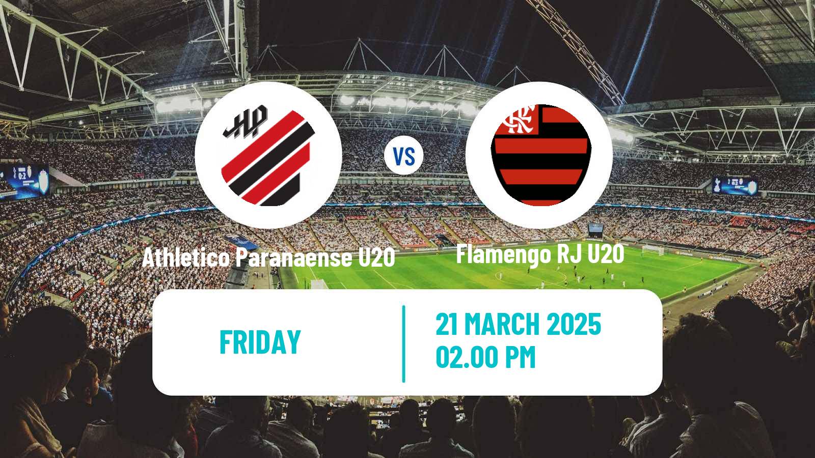 Soccer Brasileiro U20 Athletico Paranaense U20 - Flamengo RJ U20