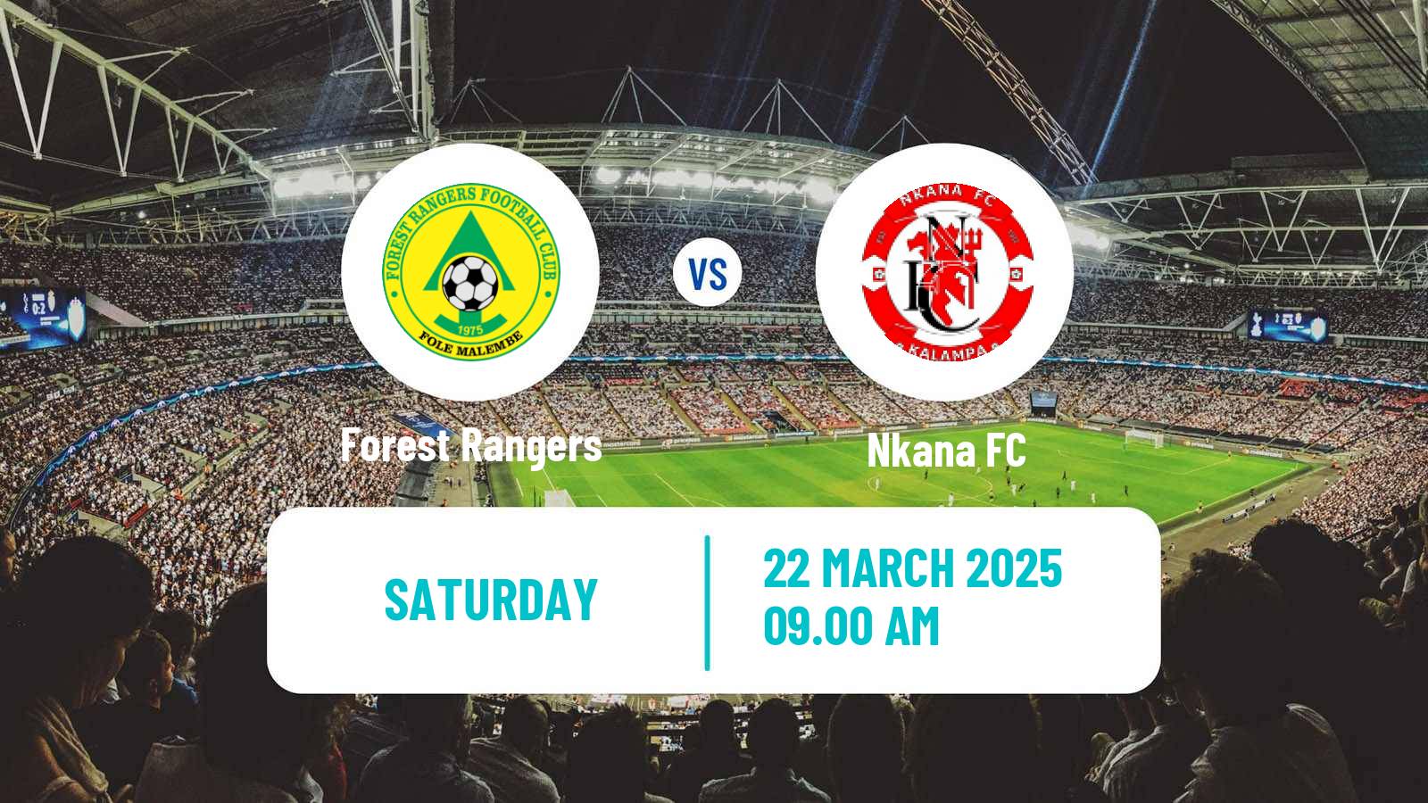 Soccer Zambian Premier League Forest Rangers - Nkana