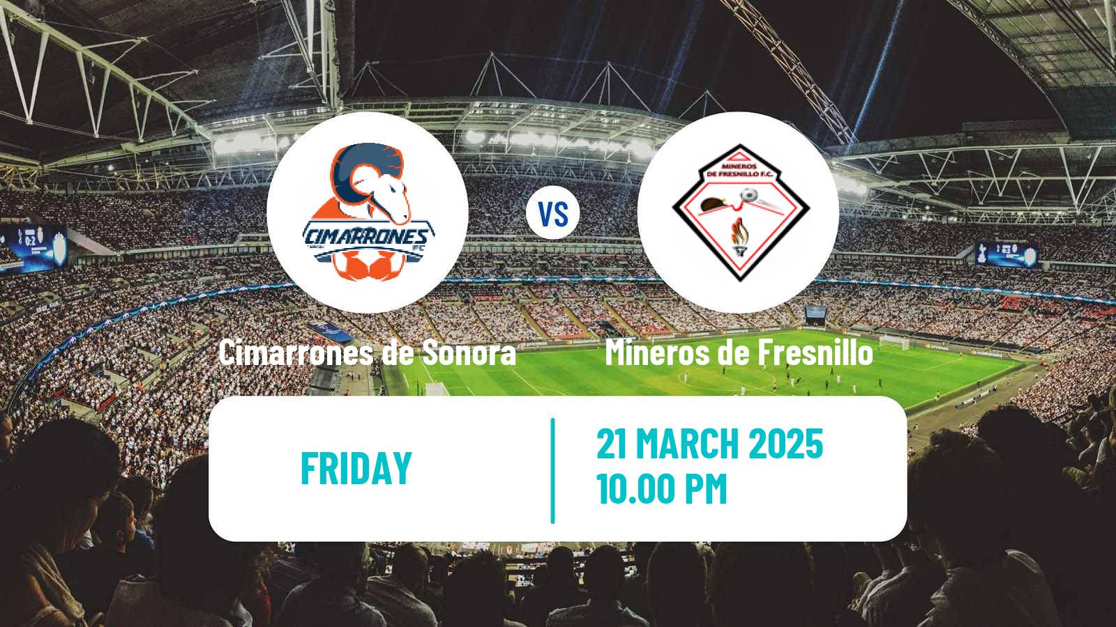 Soccer Mexican Liga Premier Serie A Cimarrones de Sonora - Mineros de Fresnillo