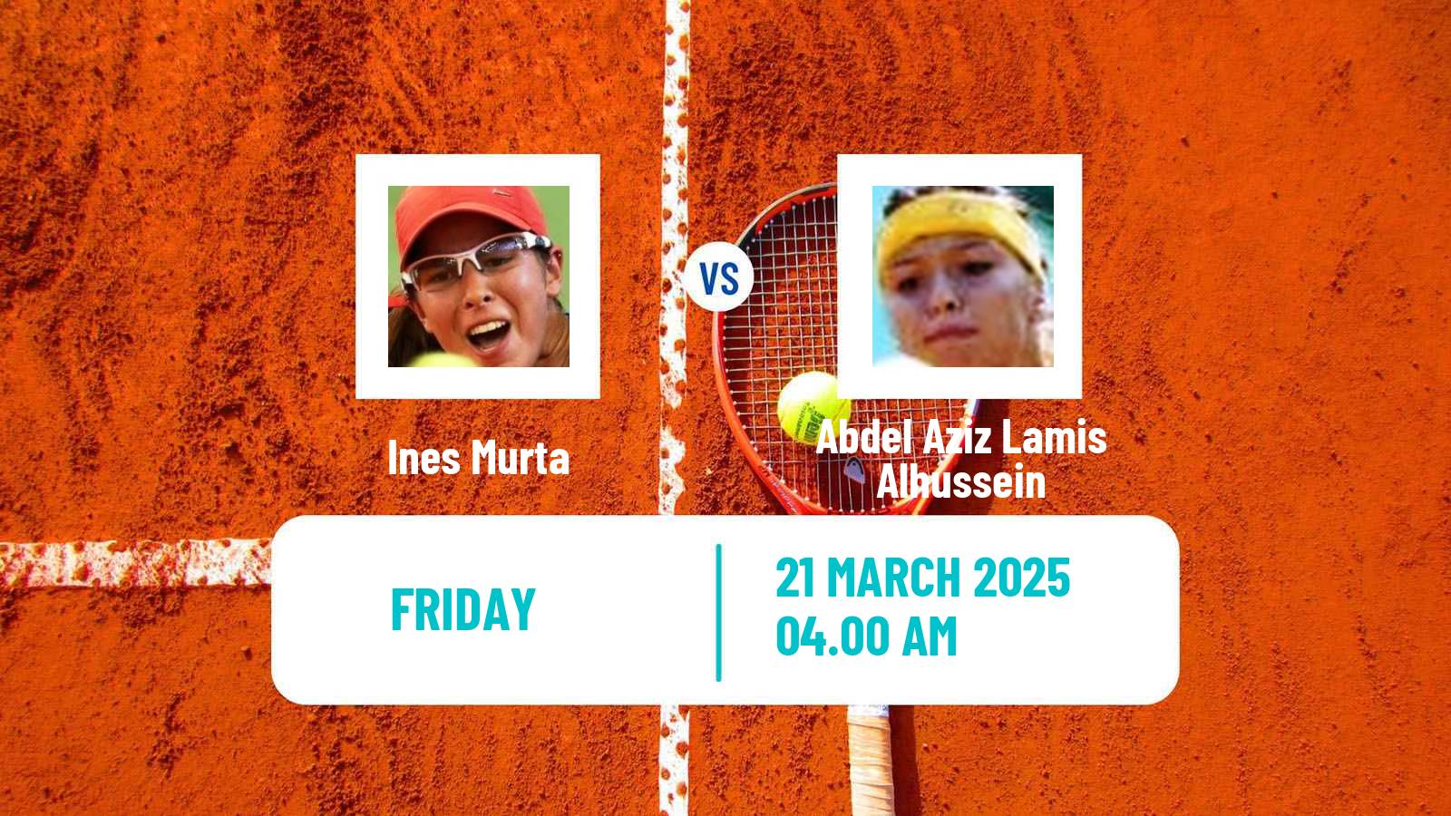 Tennis ITF W15 Sharm Elsheikh 8 Women Ines Murta - Abdel Aziz Lamis Alhussein