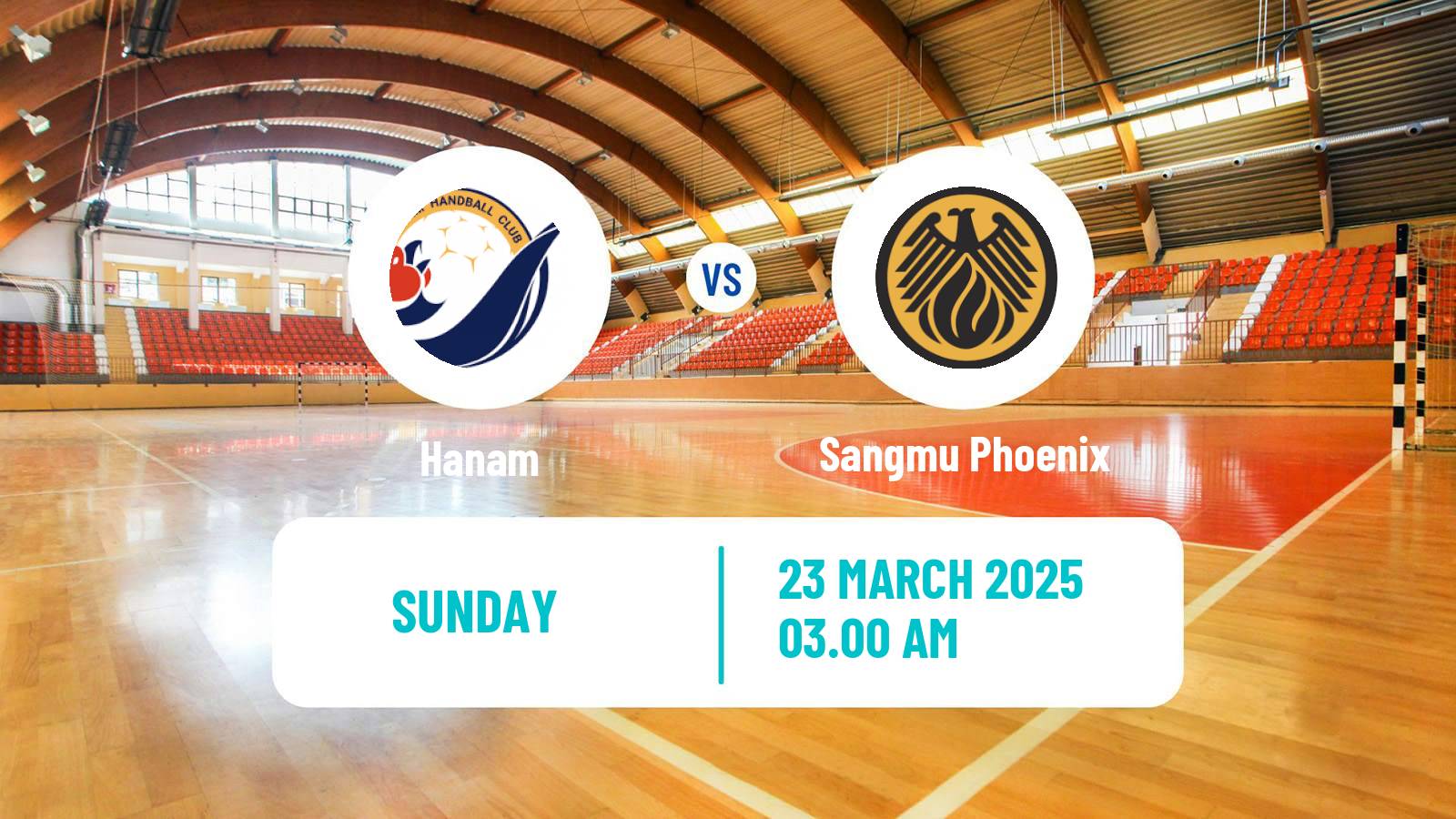 Handball South Korean 1st League Handball Hanam - Sangmu Phoenix