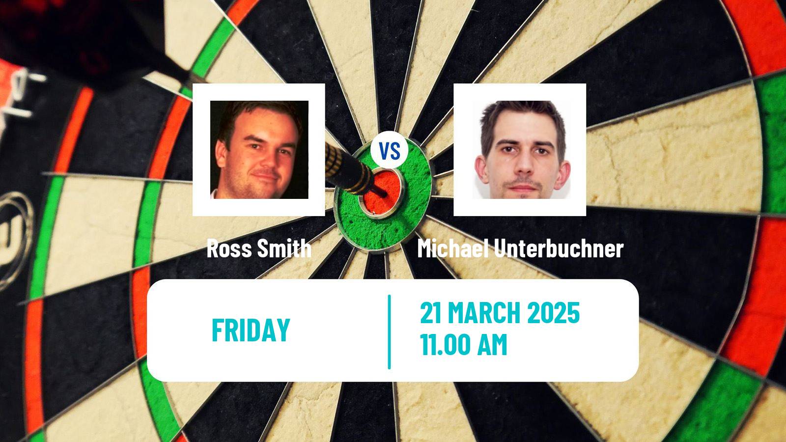 Darts European Tour 2 Ross Smith - Michael Unterbuchner