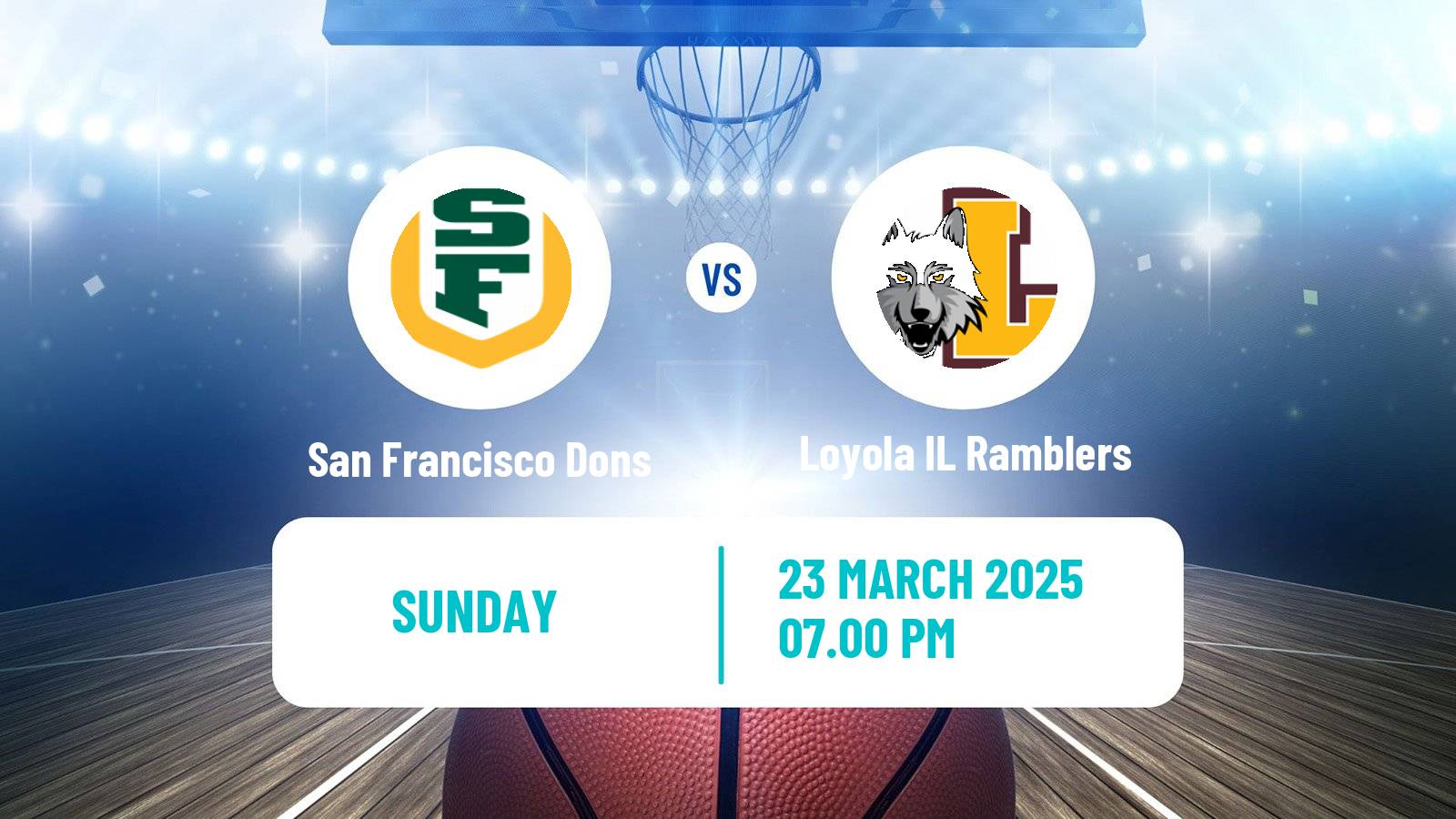 Basketball NIT San Francisco Dons - Loyola IL Ramblers