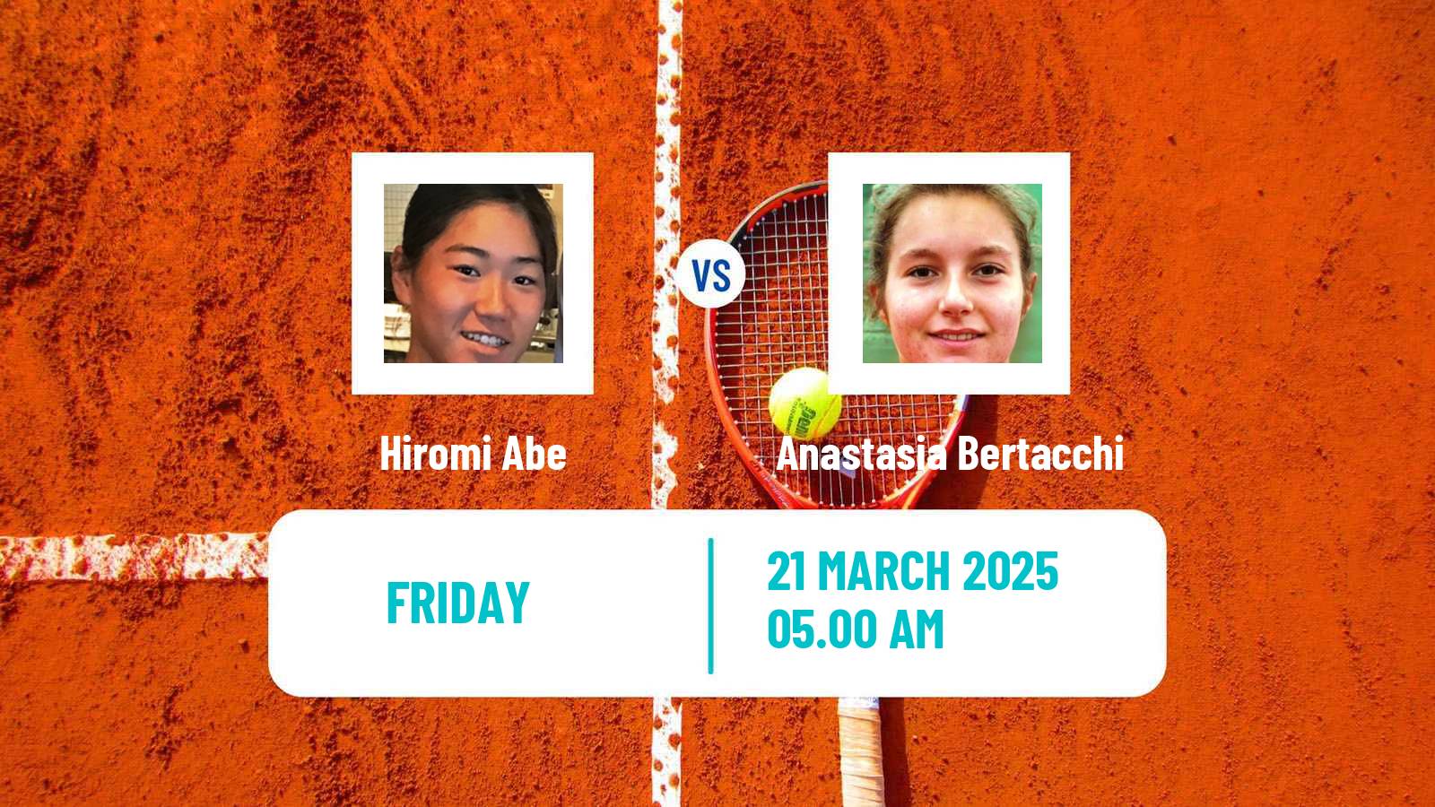 Tennis ITF W35 Solarino 3 Women Hiromi Abe - Anastasia Bertacchi