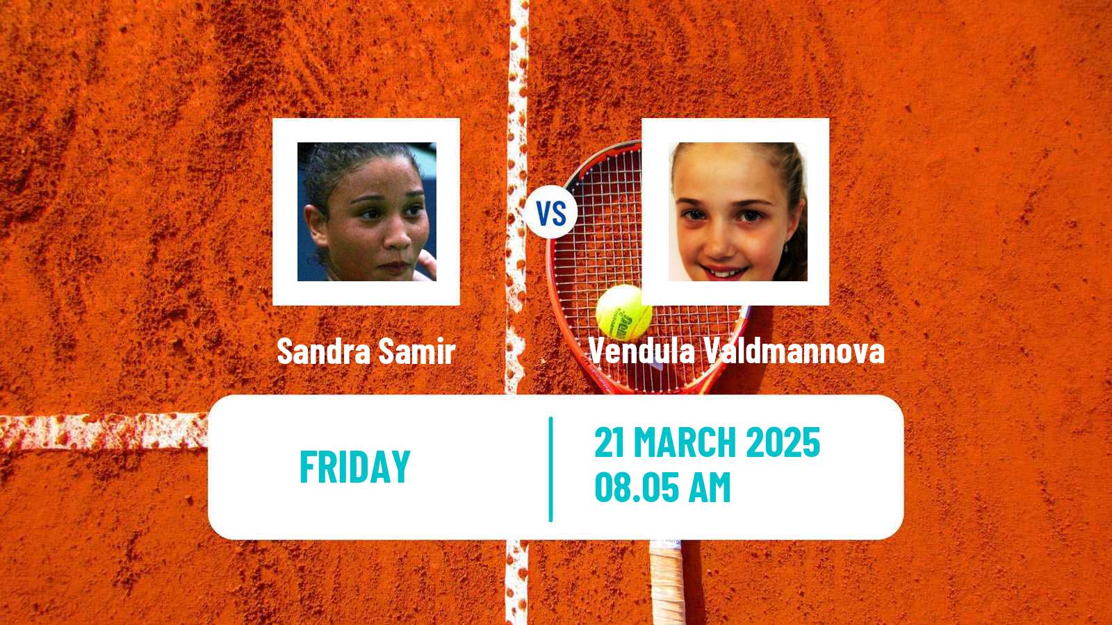 Tennis ITF W35 Solarino 3 Women Sandra Samir - Vendula Valdmannova