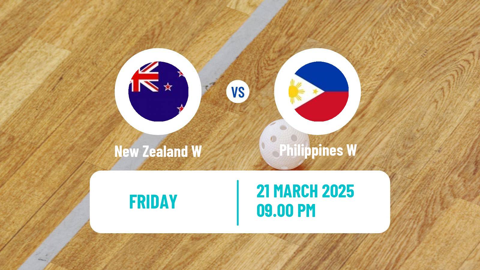 Floorball World Championship Floorball Women New Zealand W - Philippines W
