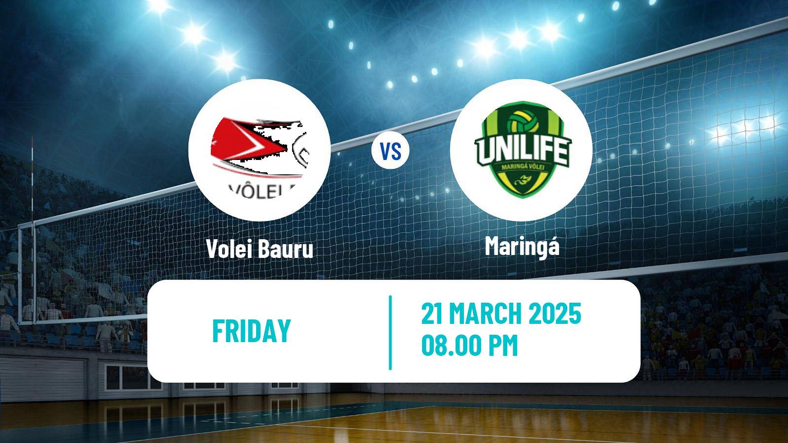 Volleyball Brazilian SuperLiga Volleyball Women Volei Bauru - Maringá
