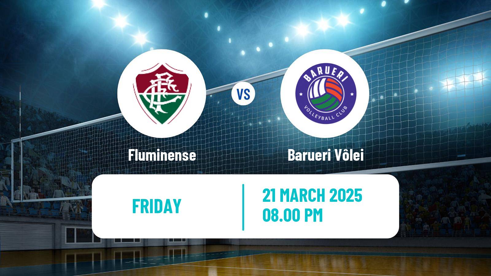 Volleyball Brazilian SuperLiga Volleyball Women Fluminense - Barueri Vôlei