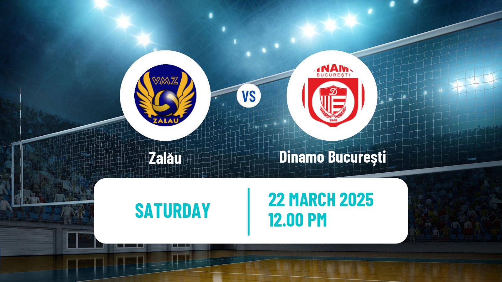 Volleyball Romanian Divizia A1 Volleyball Zalău - Dinamo Bucureşti