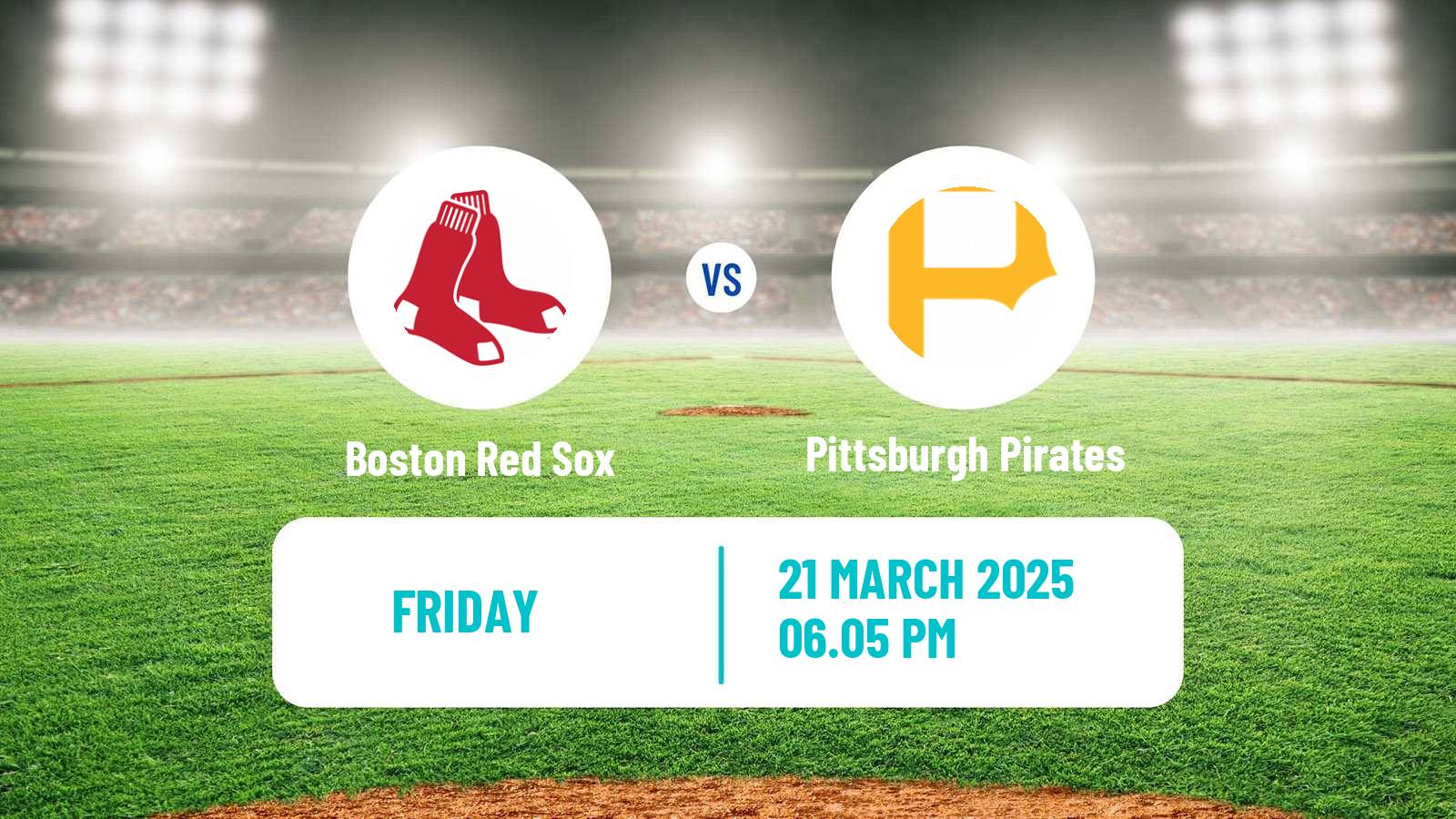 Baseball MLB Spring Training Boston Red Sox - Pittsburgh Pirates