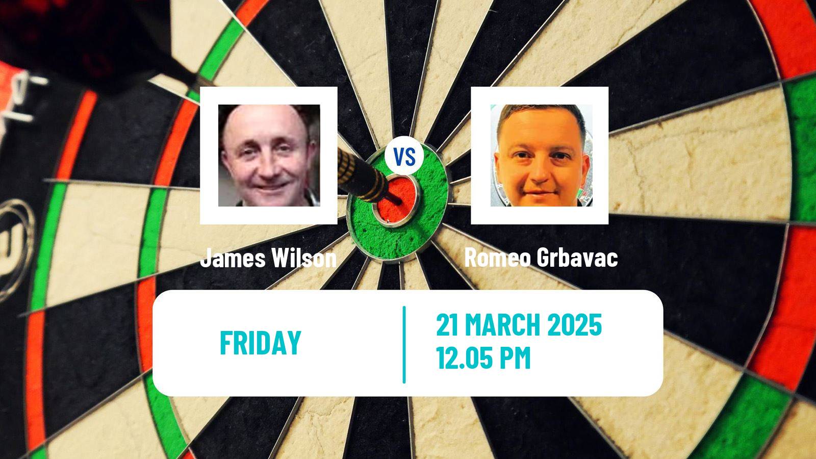 Darts Modus Super Series James Wilson - Romeo Grbavac
