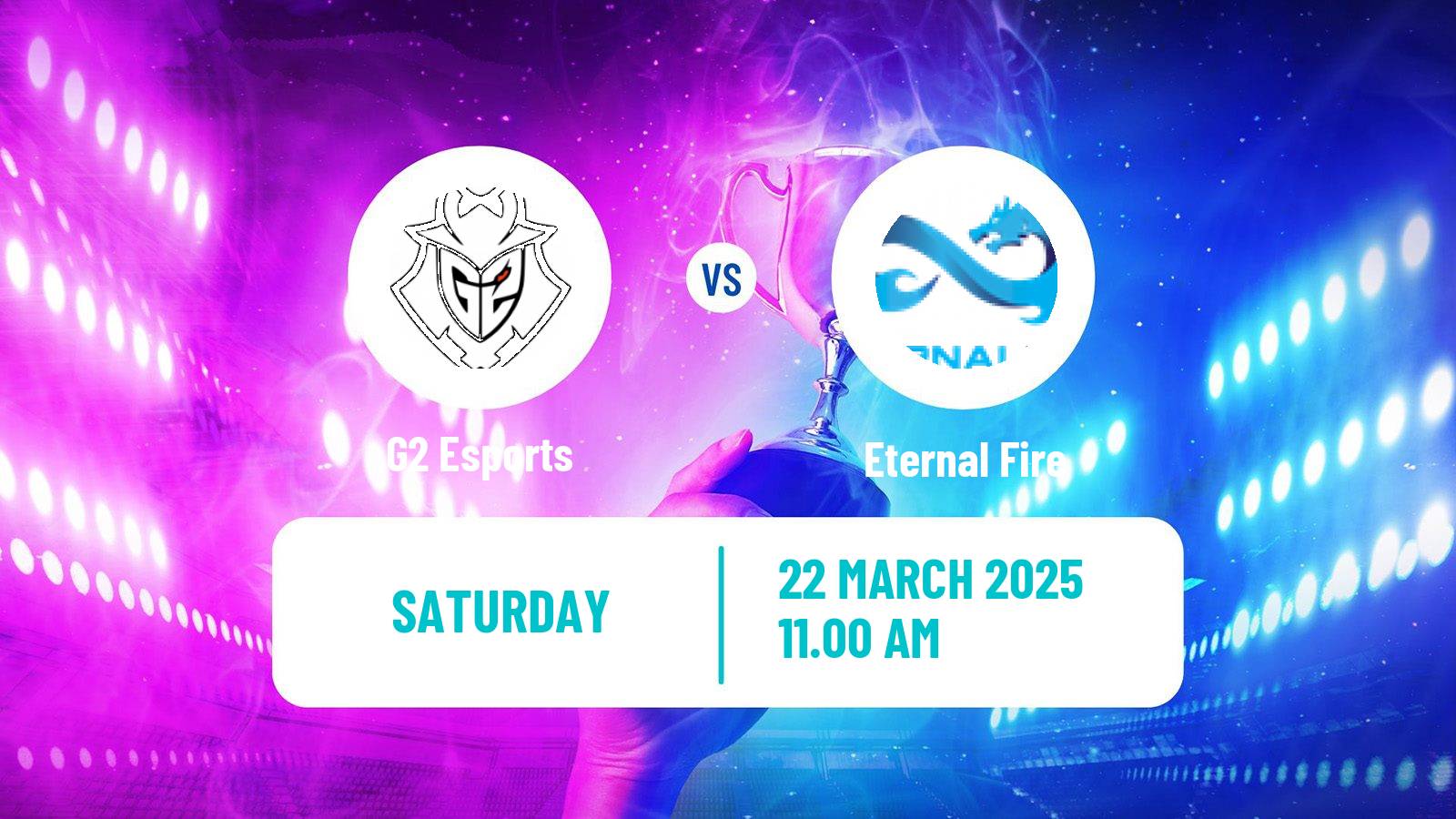 Esports Counter Strike Blast Open Spring G2 Esports - Eternal Fire