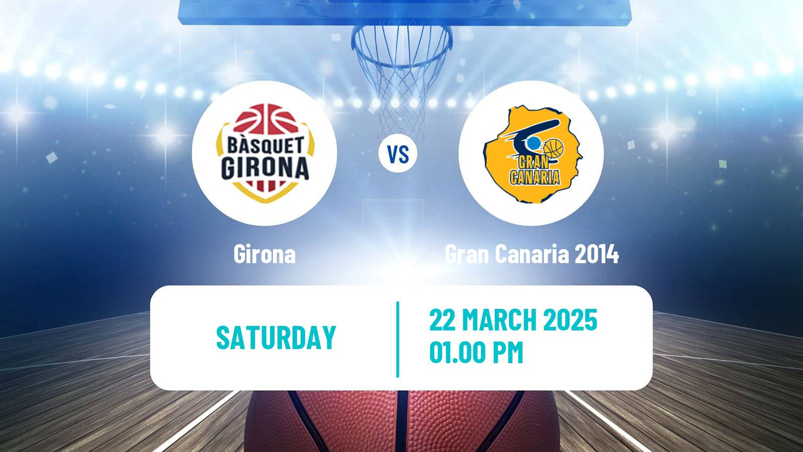 Basketball Spanish ACB League Girona - Gran Canaria 2014