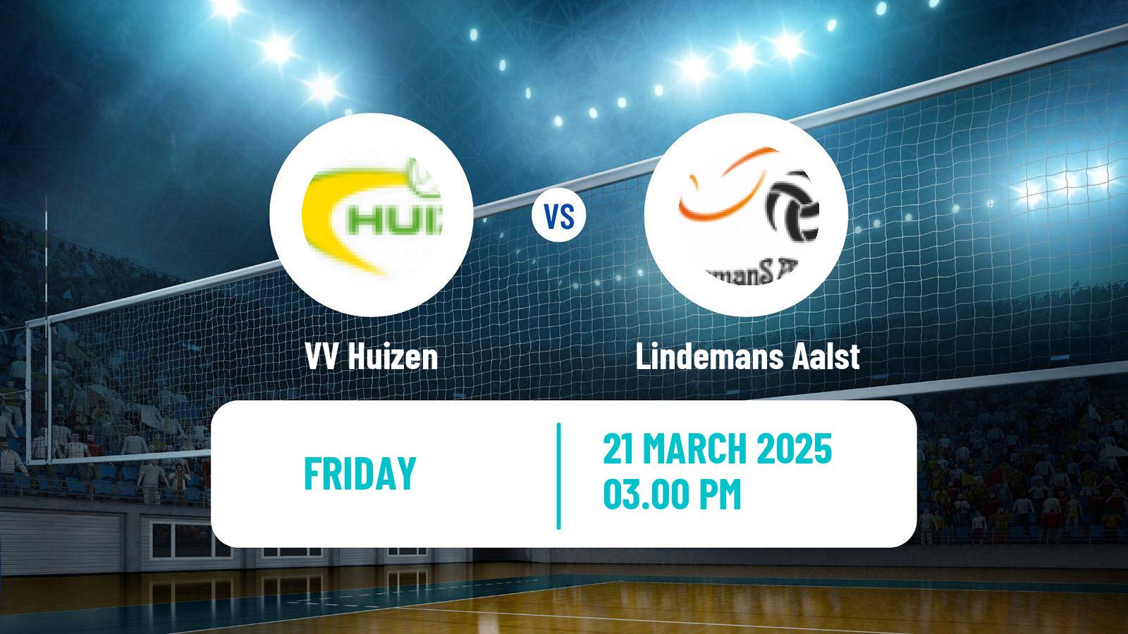Volleyball BeNe Conference Volelyball Huizen - Lindemans Aalst