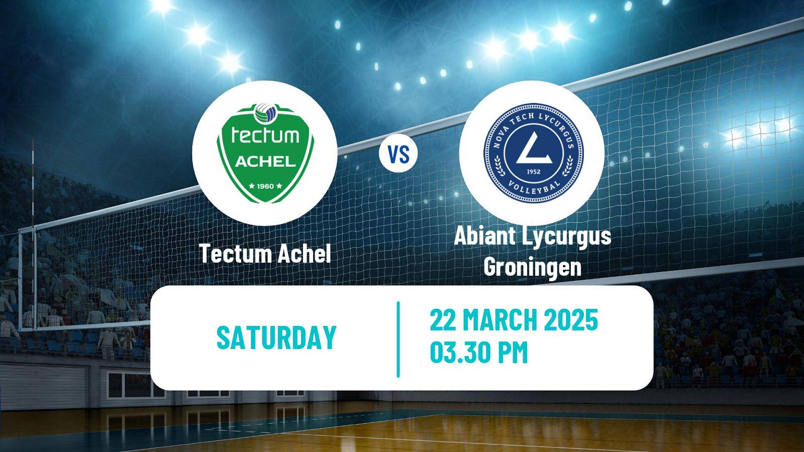 Volleyball BeNe Conference Volelyball Achel - Abiant Lycurgus Groningen