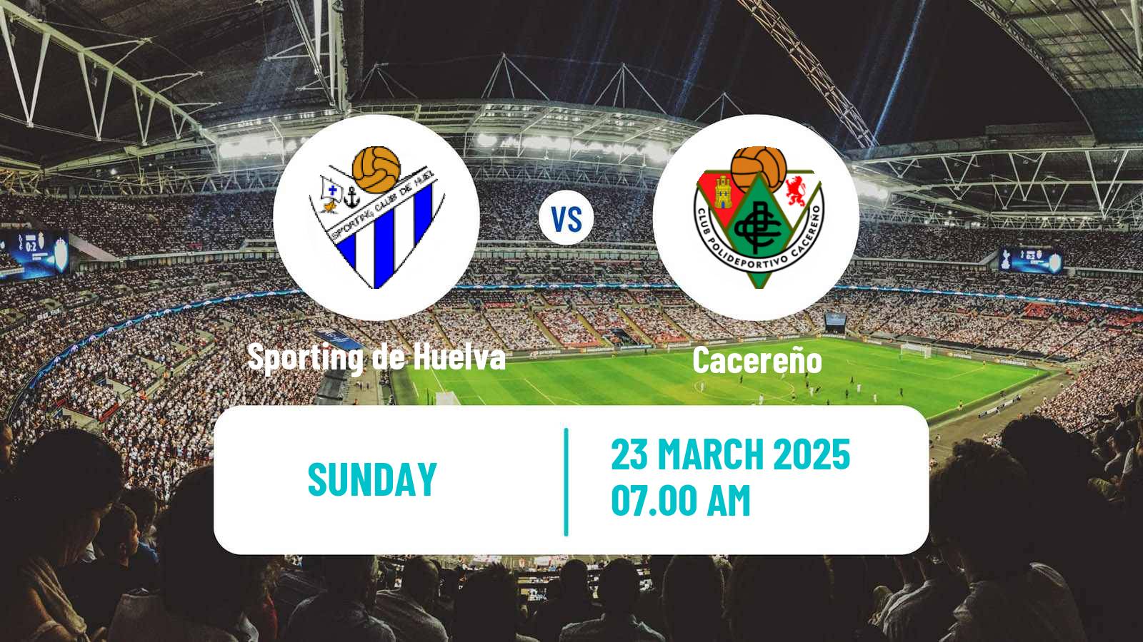 Soccer Spanish Primera Federacion Women Sporting de Huelva - Cacereño