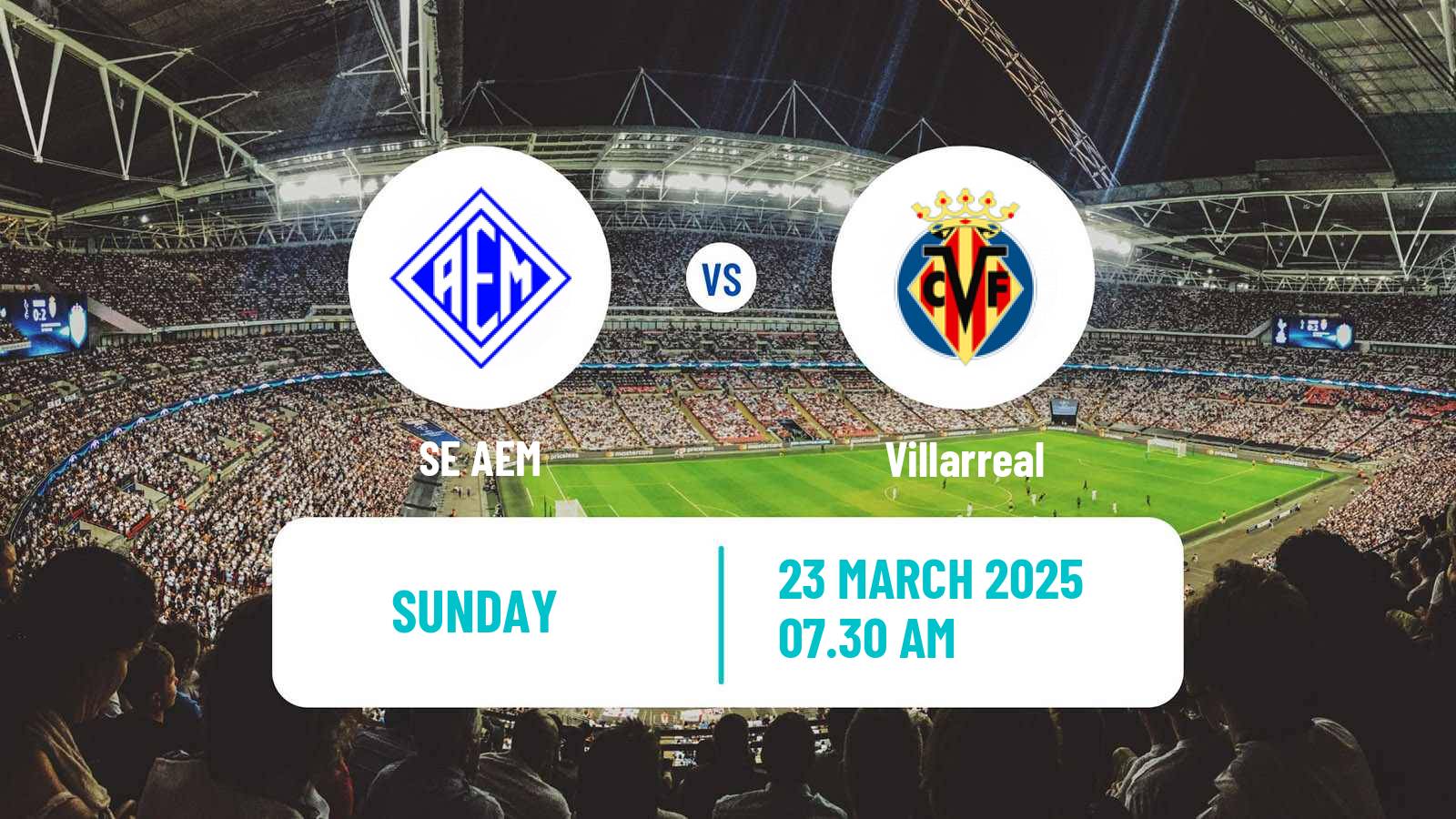 Soccer Spanish Primera Federacion Women SE AEM - Villarreal