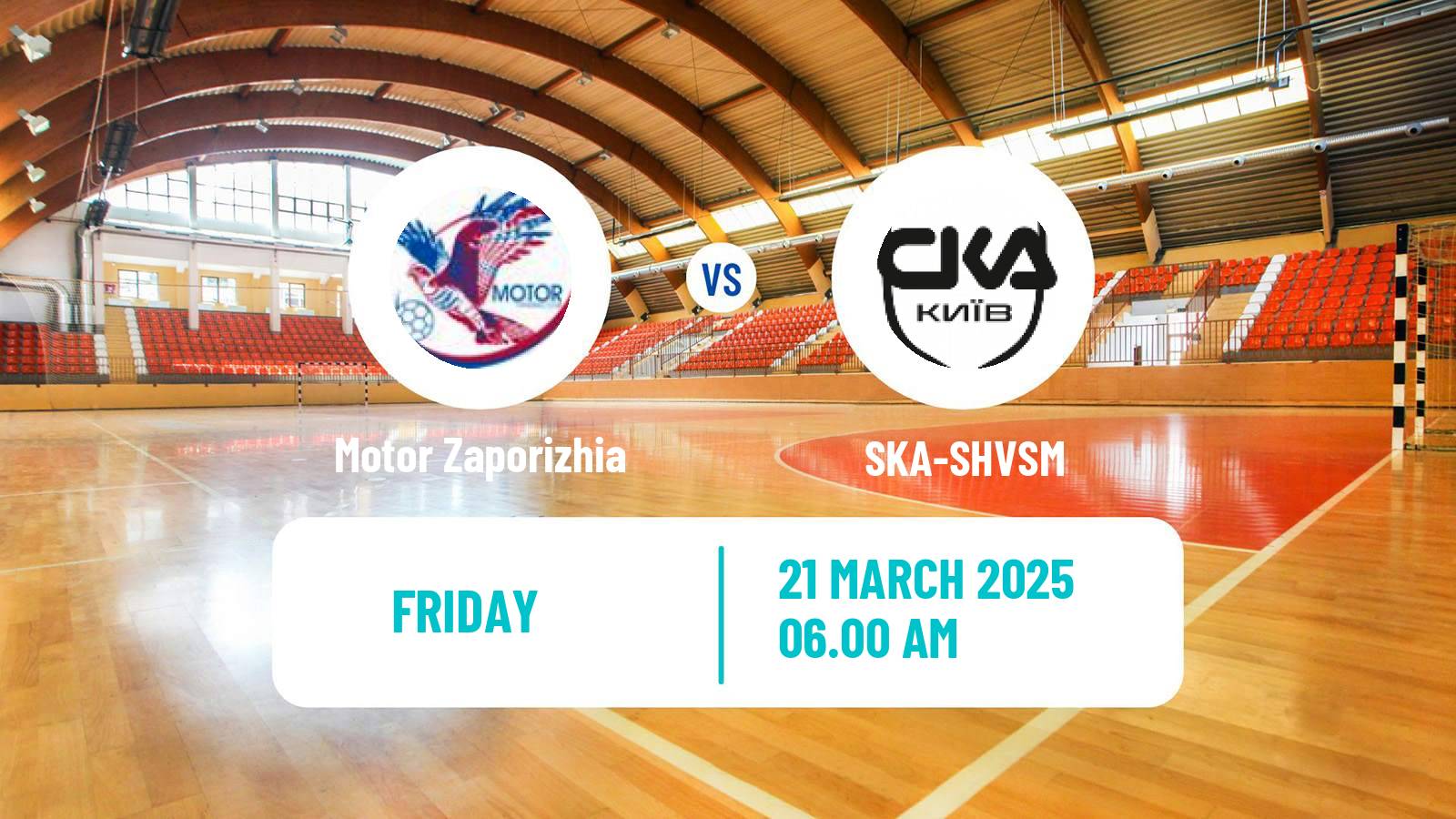 Handball Ukrainian Superleague Handball Motor Zaporizhia - SKA-SHVSM
