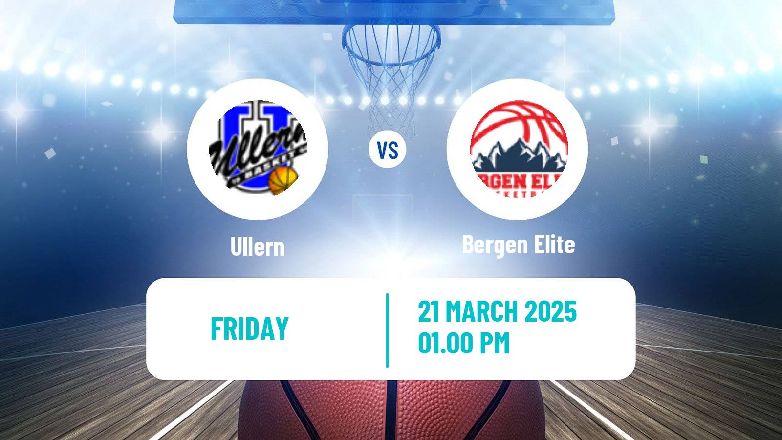 Basketball Norwegian Kvinneligaen Basketball Women Ullern - Bergen Elite