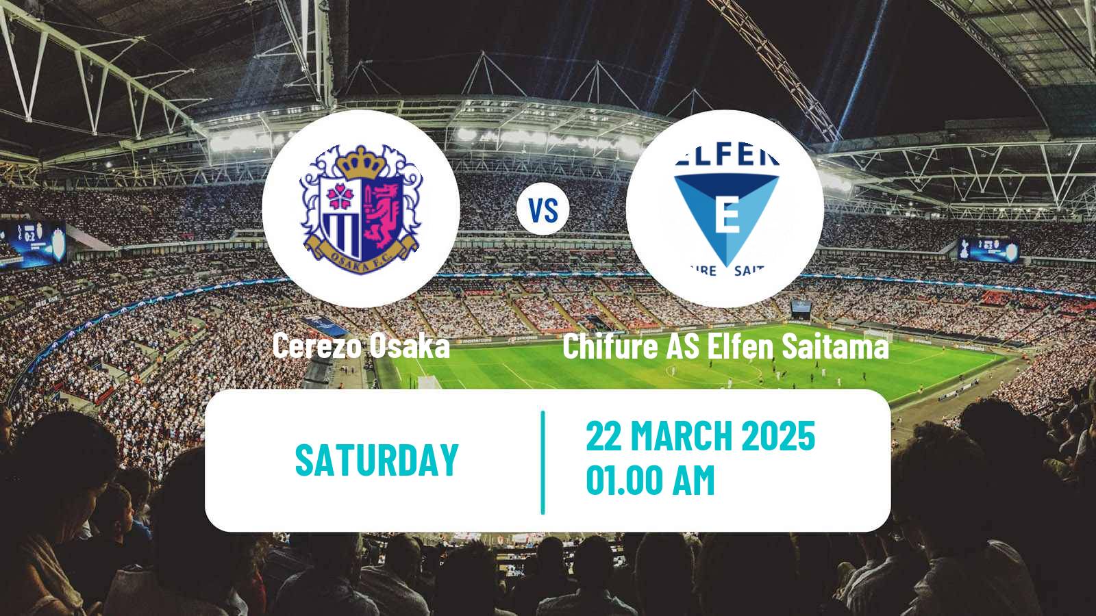 Soccer Japan WE League Women Cerezo Osaka - Chifure AS Elfen Saitama