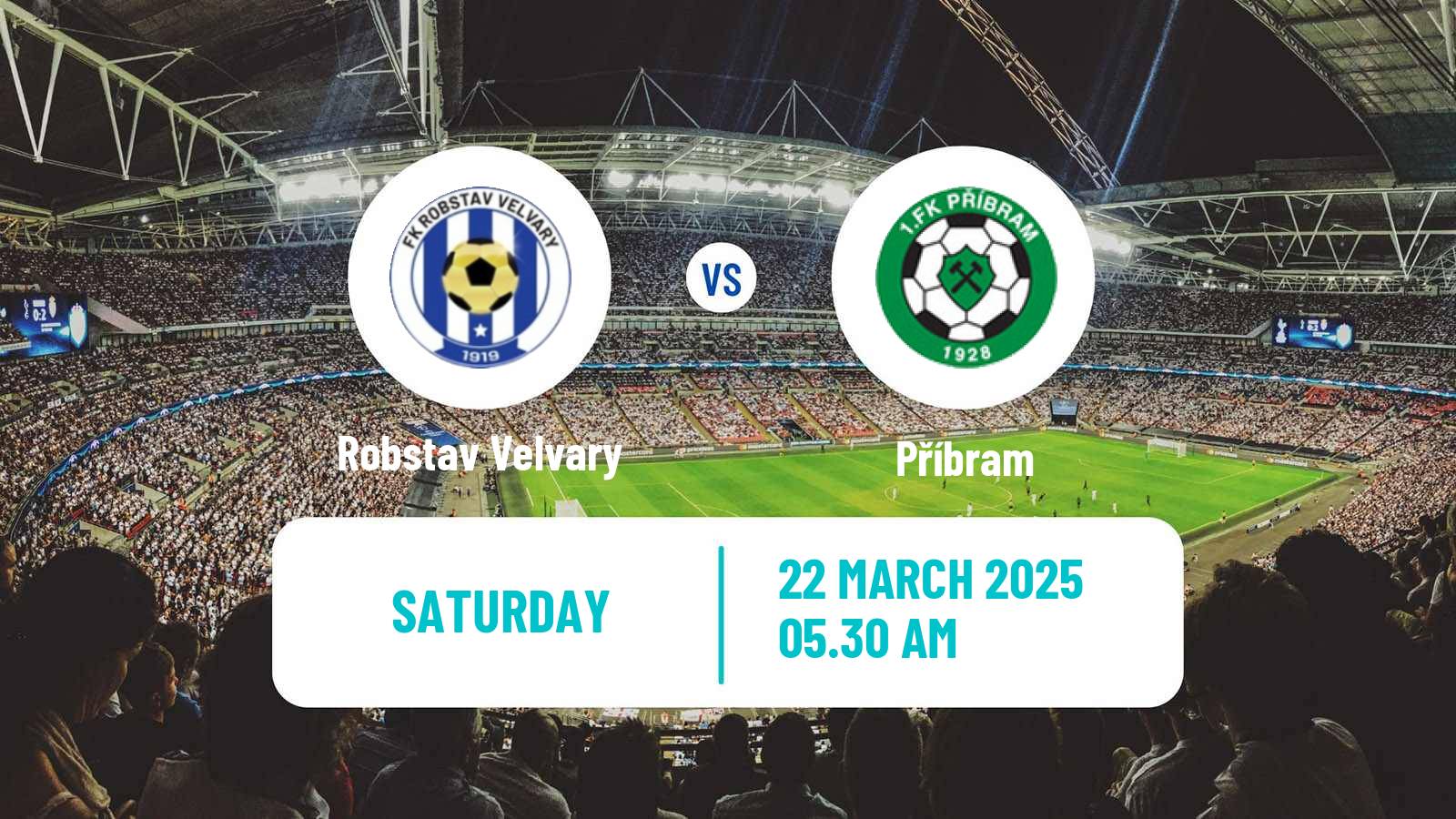 Soccer Czech CFL Group A Robstav Velvary - Příbram