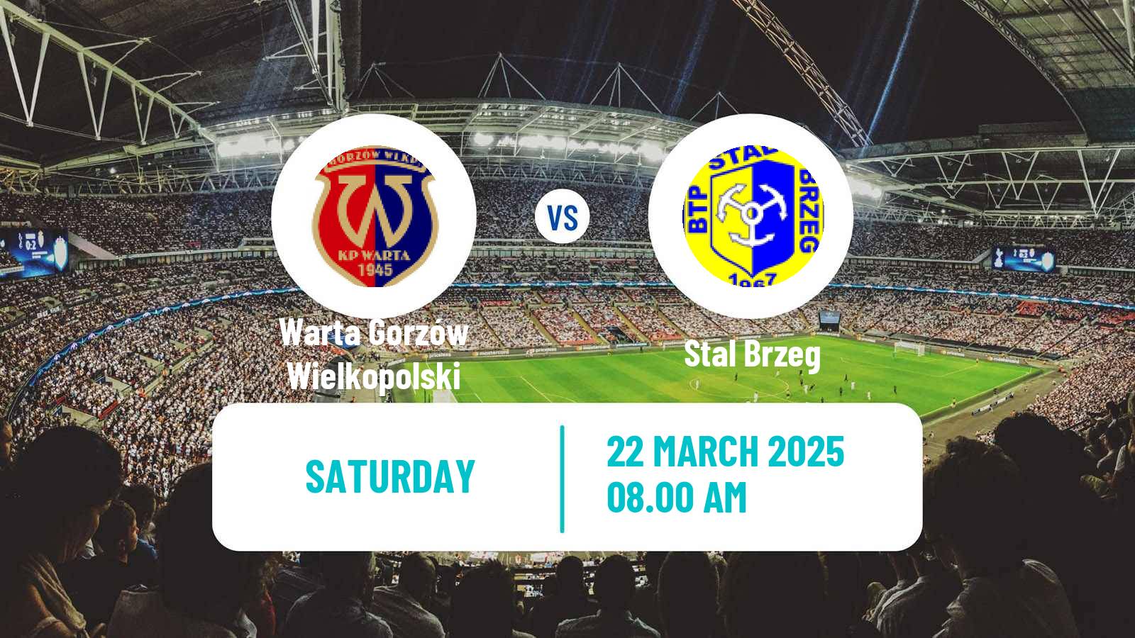 Soccer Polish Division 3 - Group III Warta Gorzów Wielkopolski - Stal Brzeg