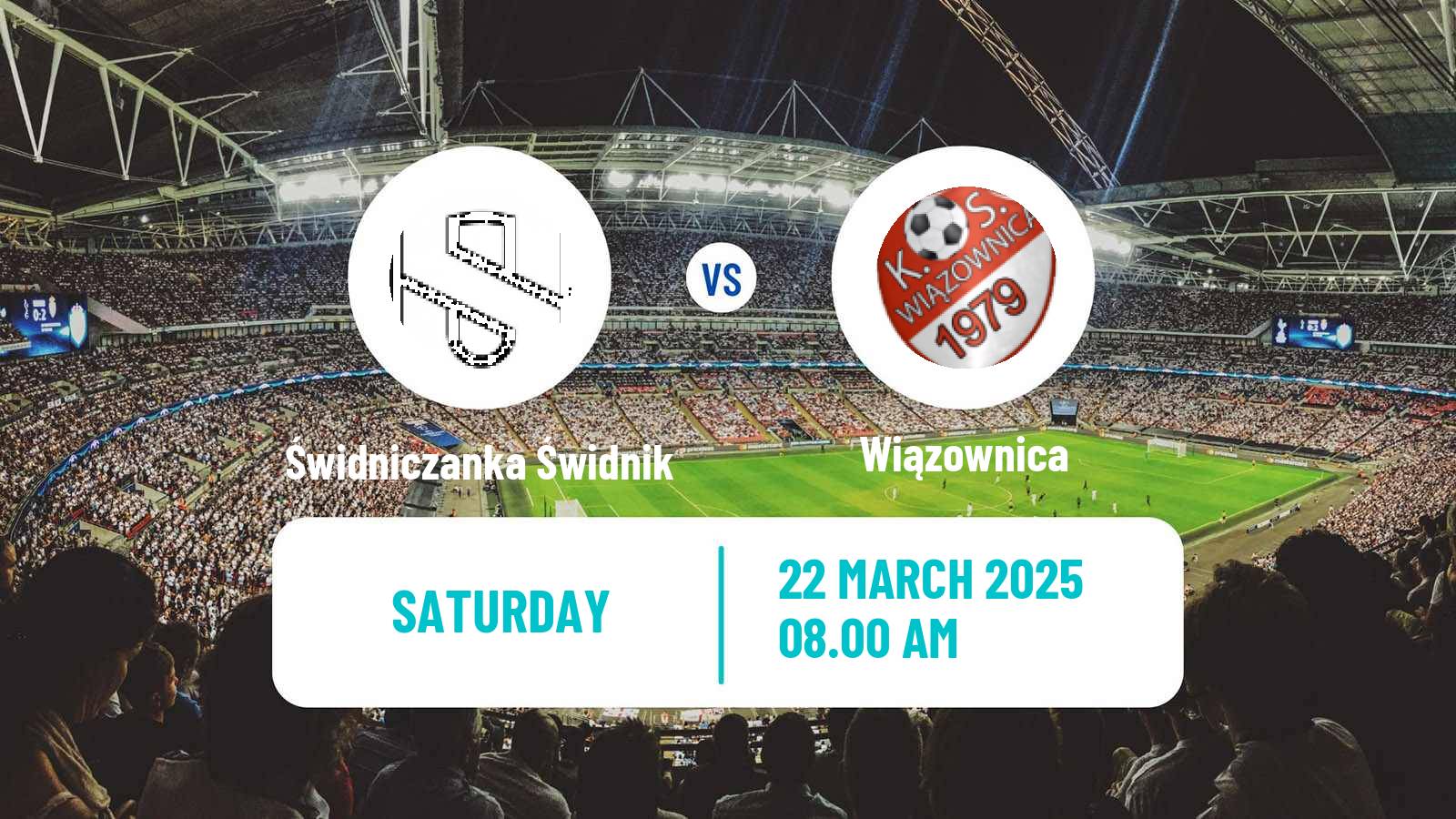 Soccer Polish Division 3 - Group IV Świdniczanka Świdnik - Wiązownica