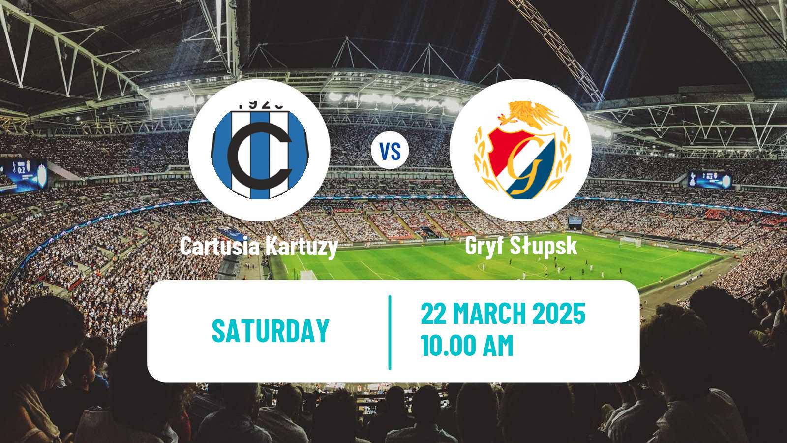 Soccer Polish Division 3 - Group II Cartusia Kartuzy - Gryf Słupsk