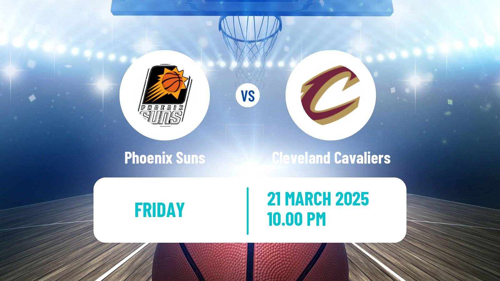 Basketball NBA Phoenix Suns - Cleveland Cavaliers
