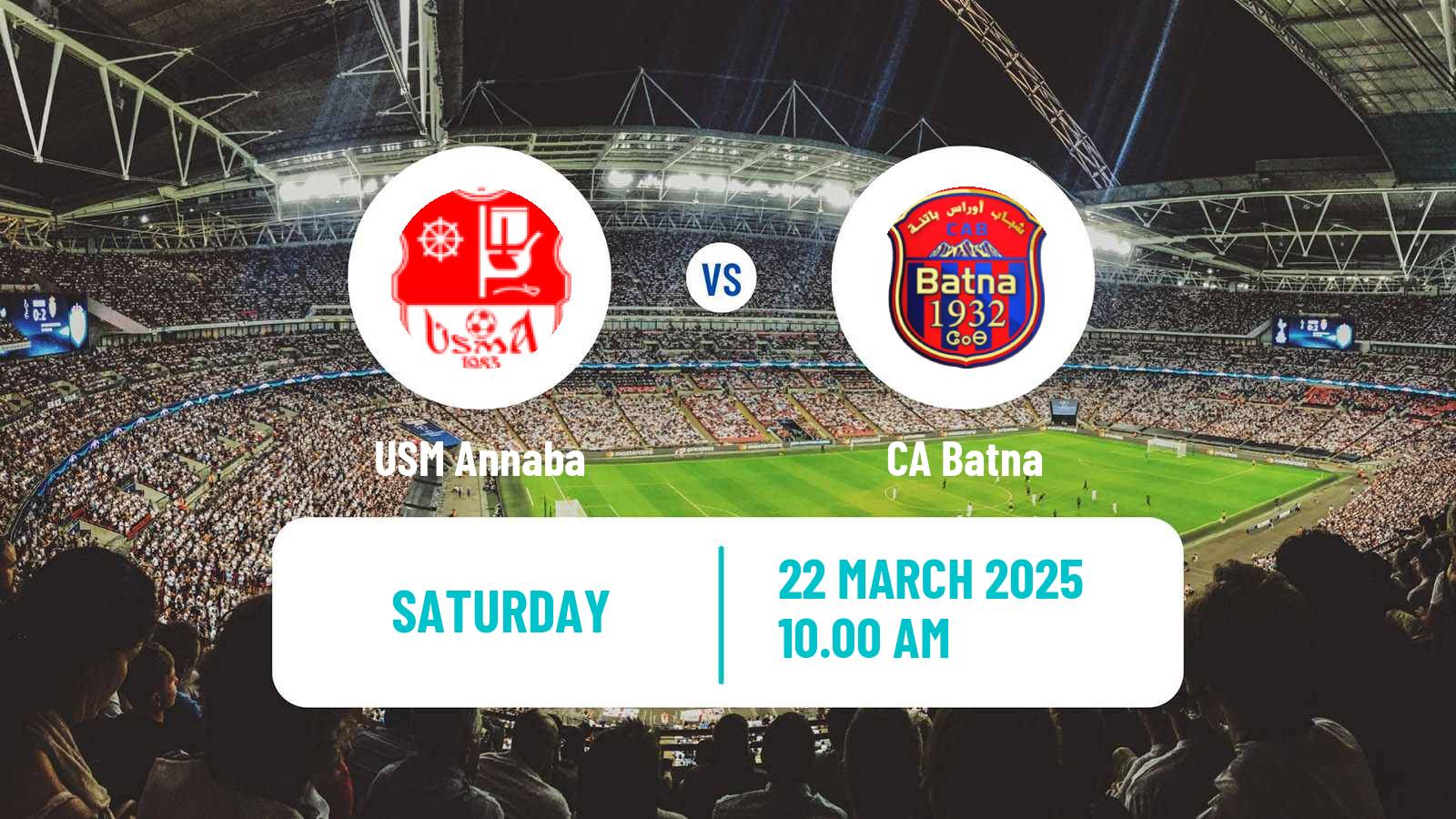 Soccer Algerian Ligue 2 Annaba - CA Batna
