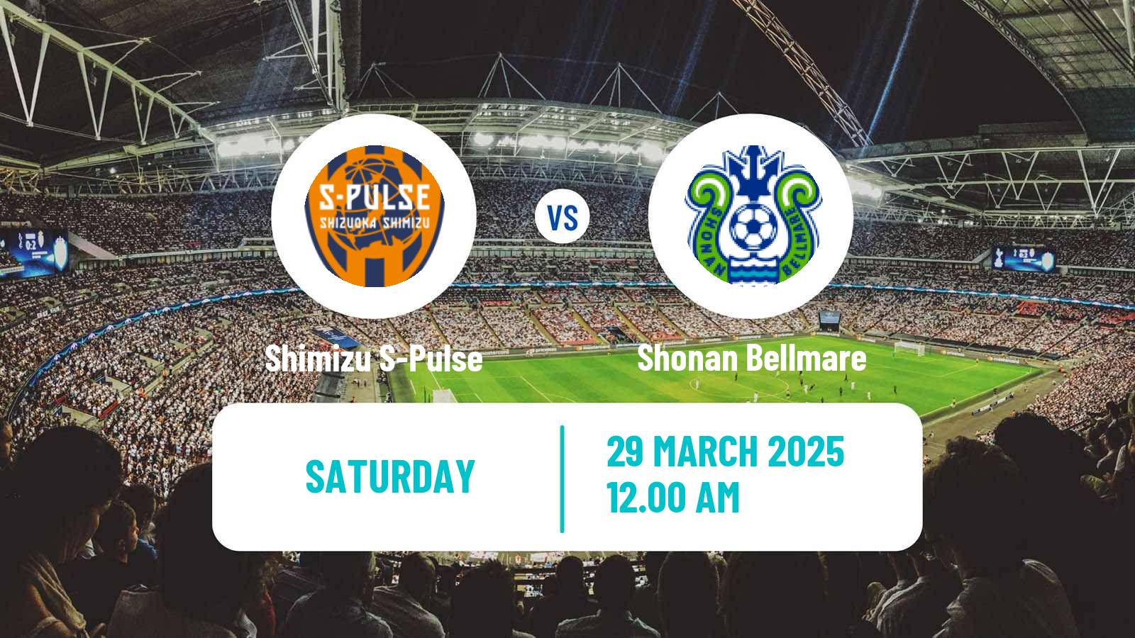 Soccer Japan J1 League Shimizu S-Pulse - Shonan Bellmare