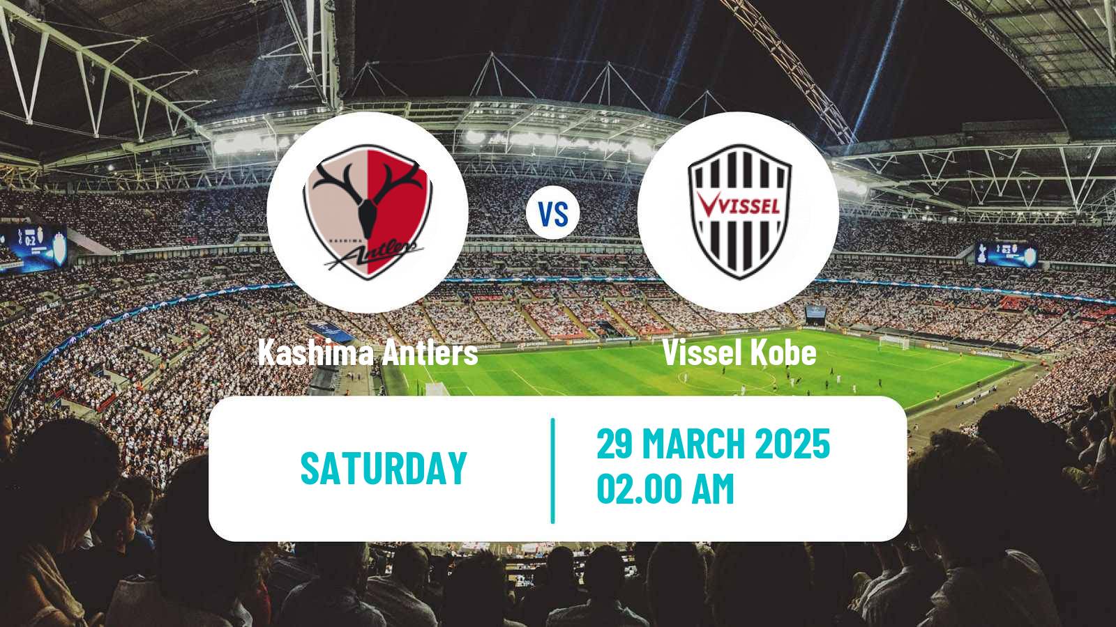 Soccer Japan J1 League Kashima Antlers - Vissel Kobe