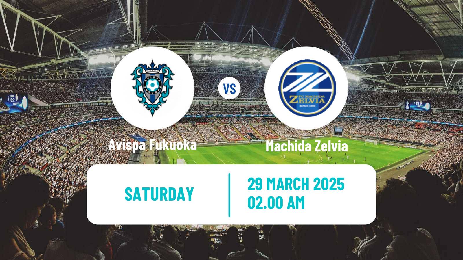 Soccer Japan J1 League Avispa Fukuoka - Machida Zelvia