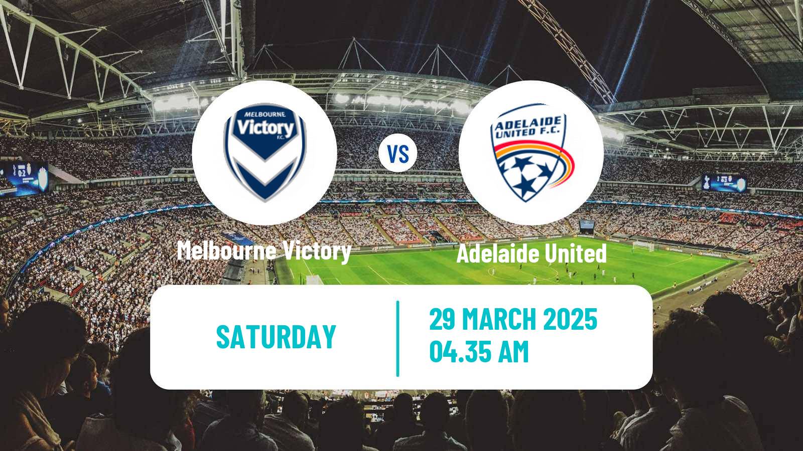 Soccer Australian A-League Melbourne Victory - Adelaide United