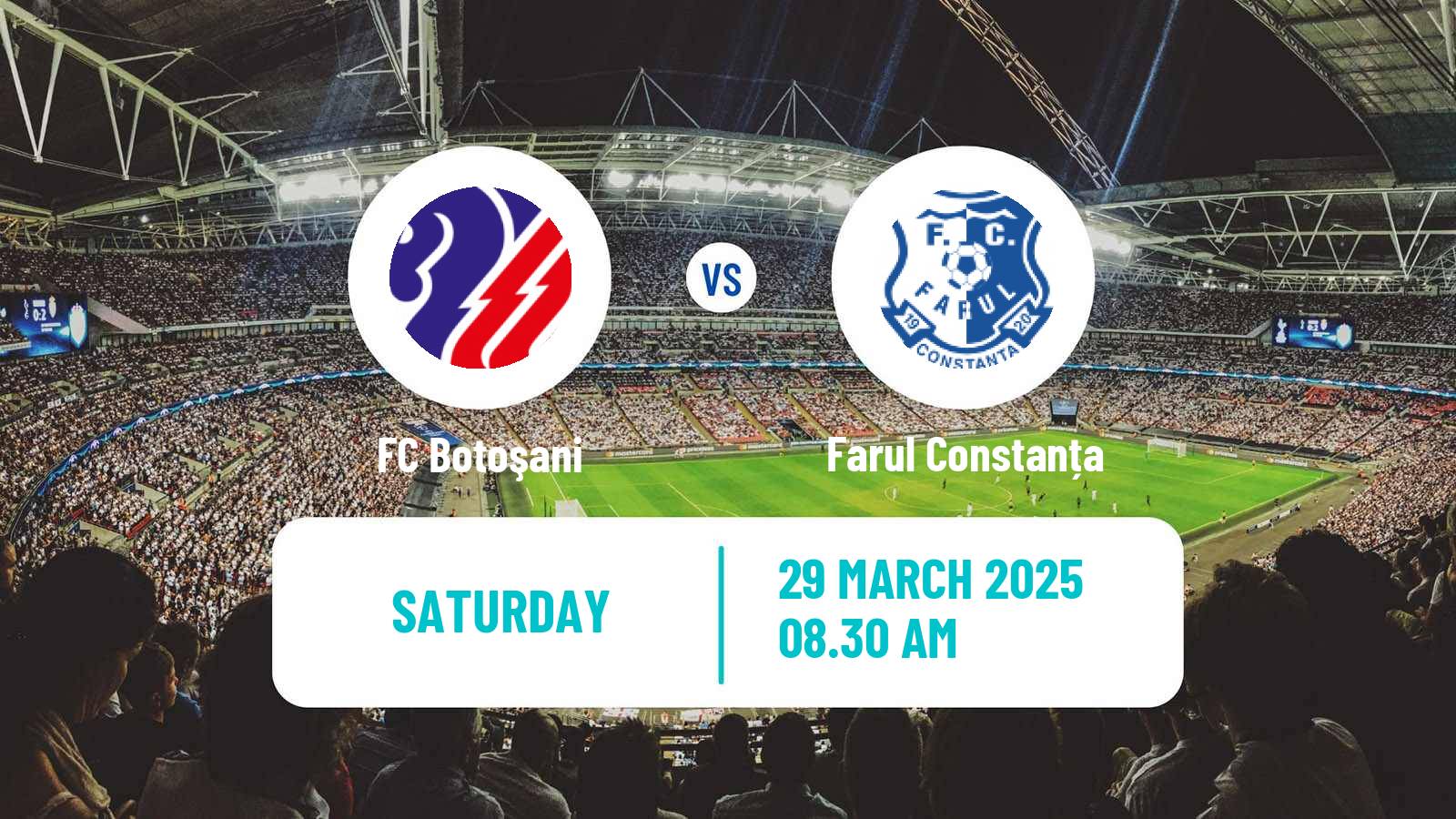 Soccer Romanian Liga 1 Botoșani - Farul Constanța