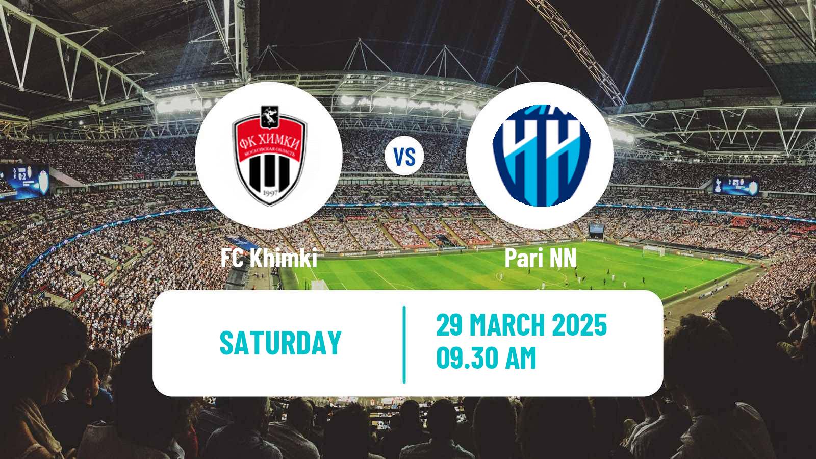 Soccer Russian Premier League Khimki - Pari NN