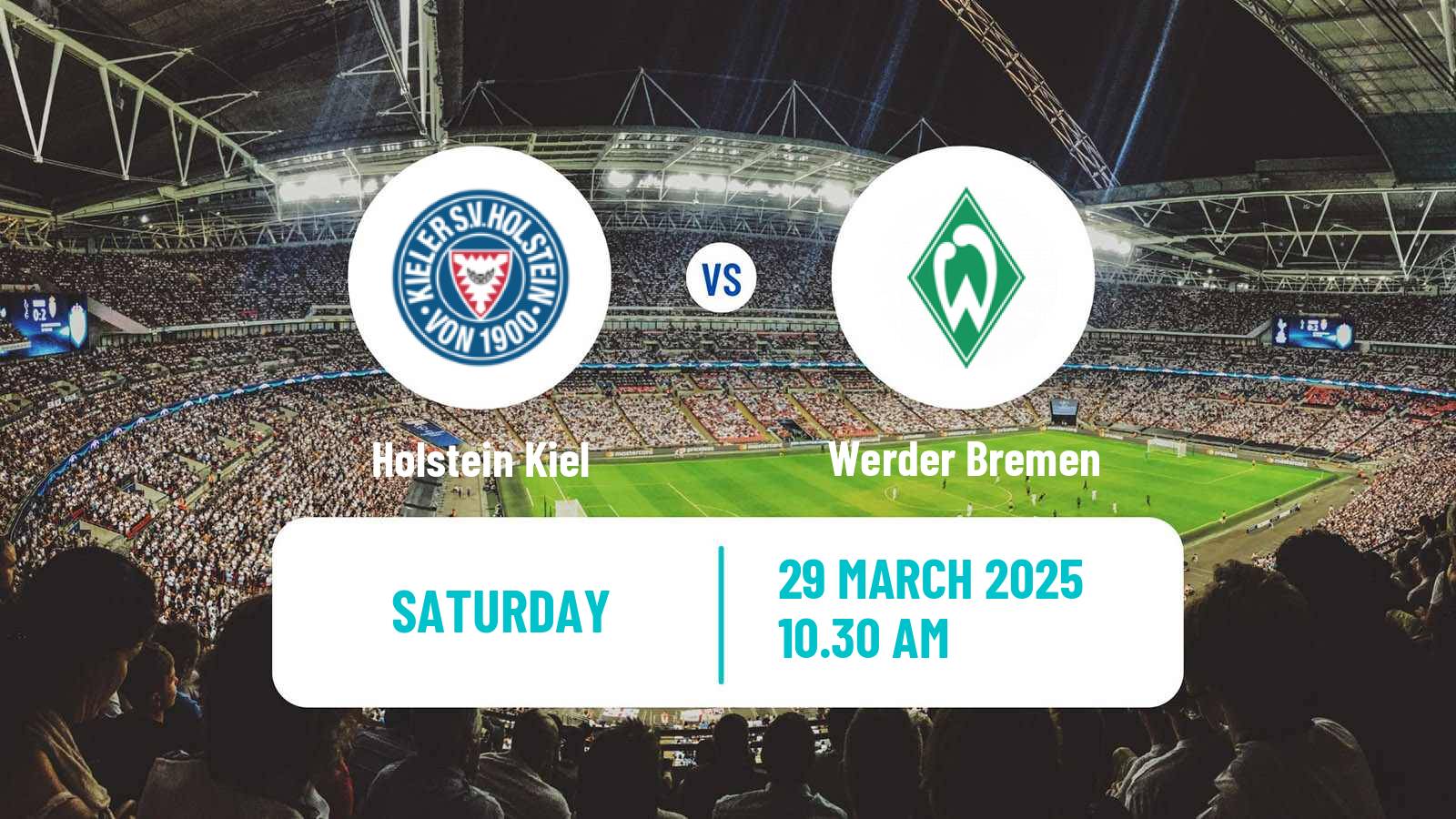 Soccer German Bundesliga Holstein Kiel - Werder Bremen