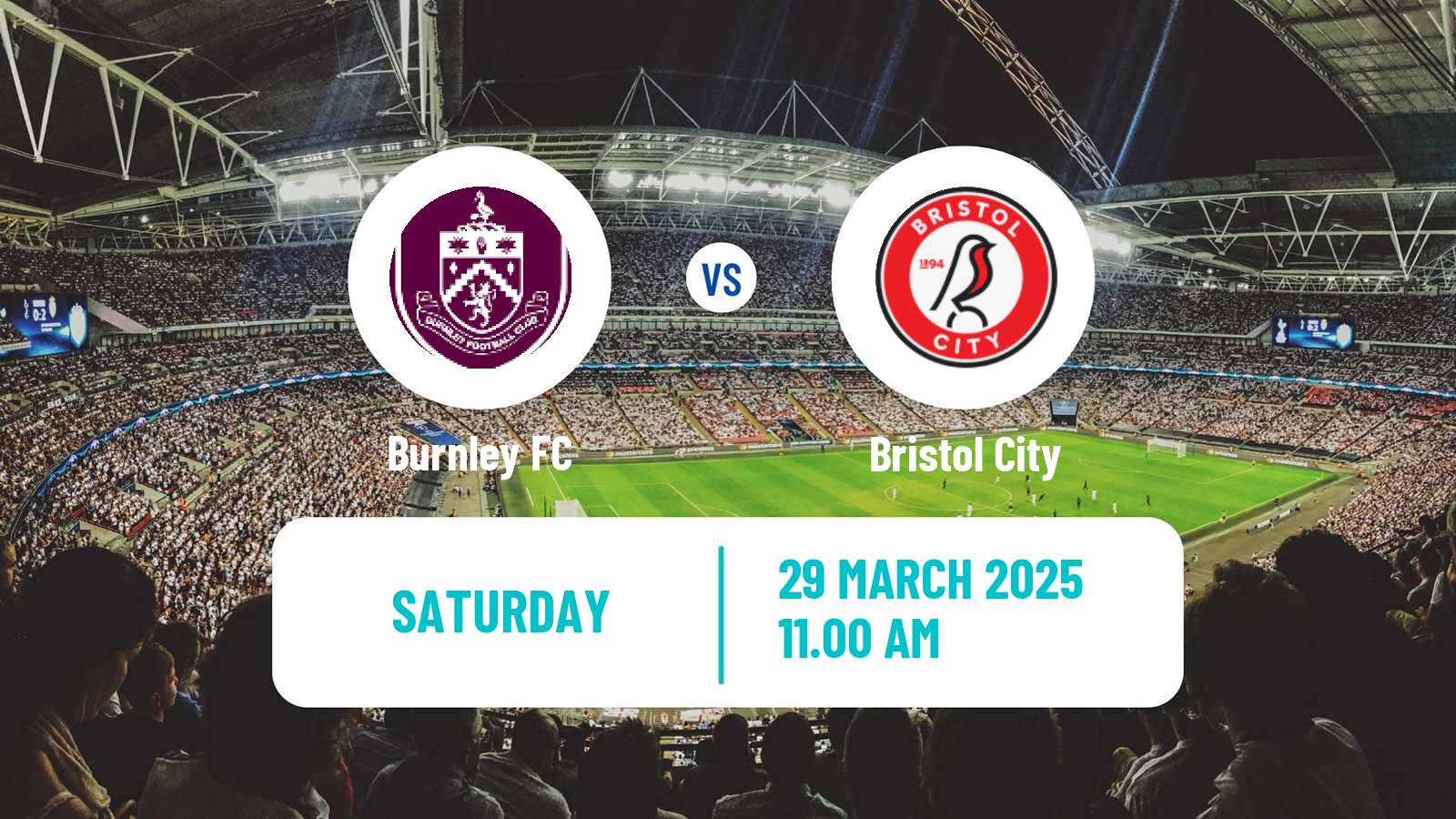 Soccer English League Championship Burnley - Bristol City