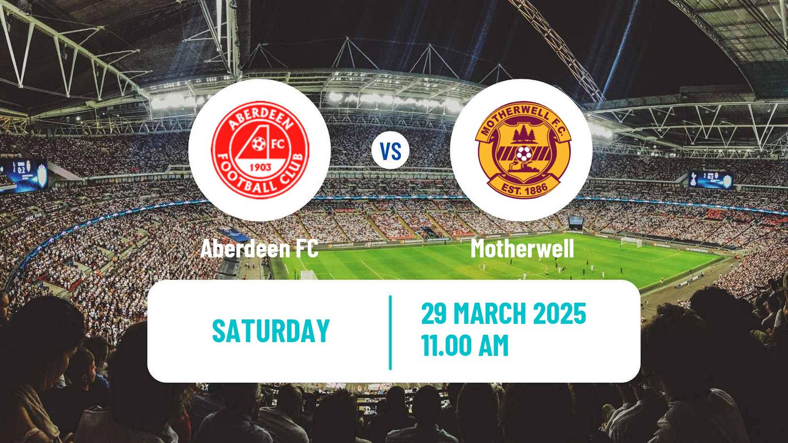Soccer Scottish Premier League Aberdeen - Motherwell