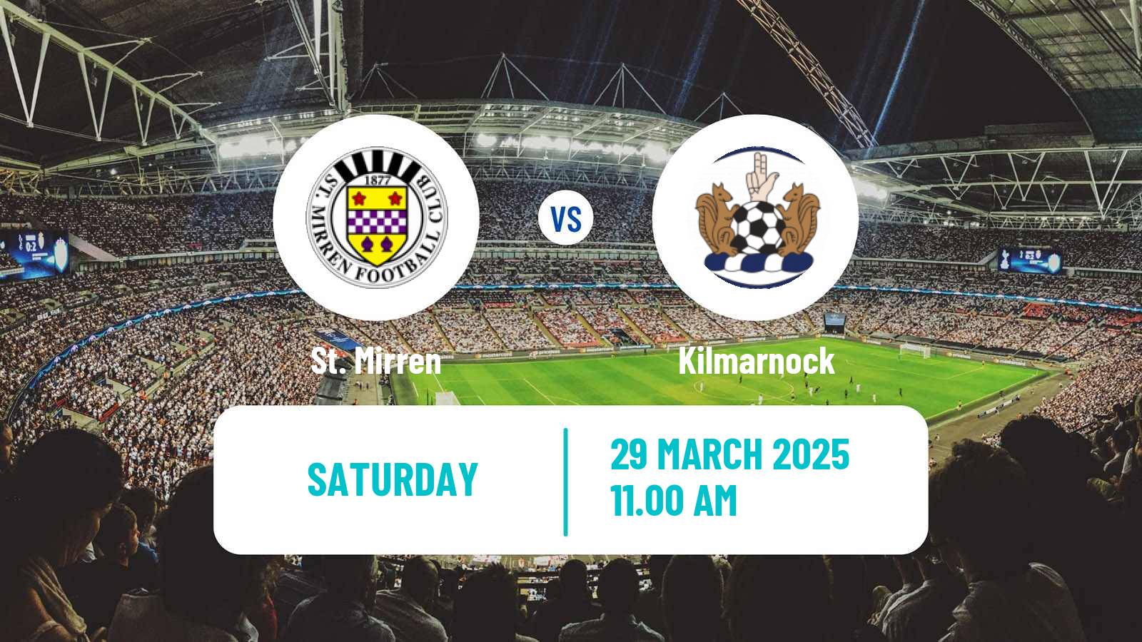 Soccer Scottish Premier League St. Mirren - Kilmarnock