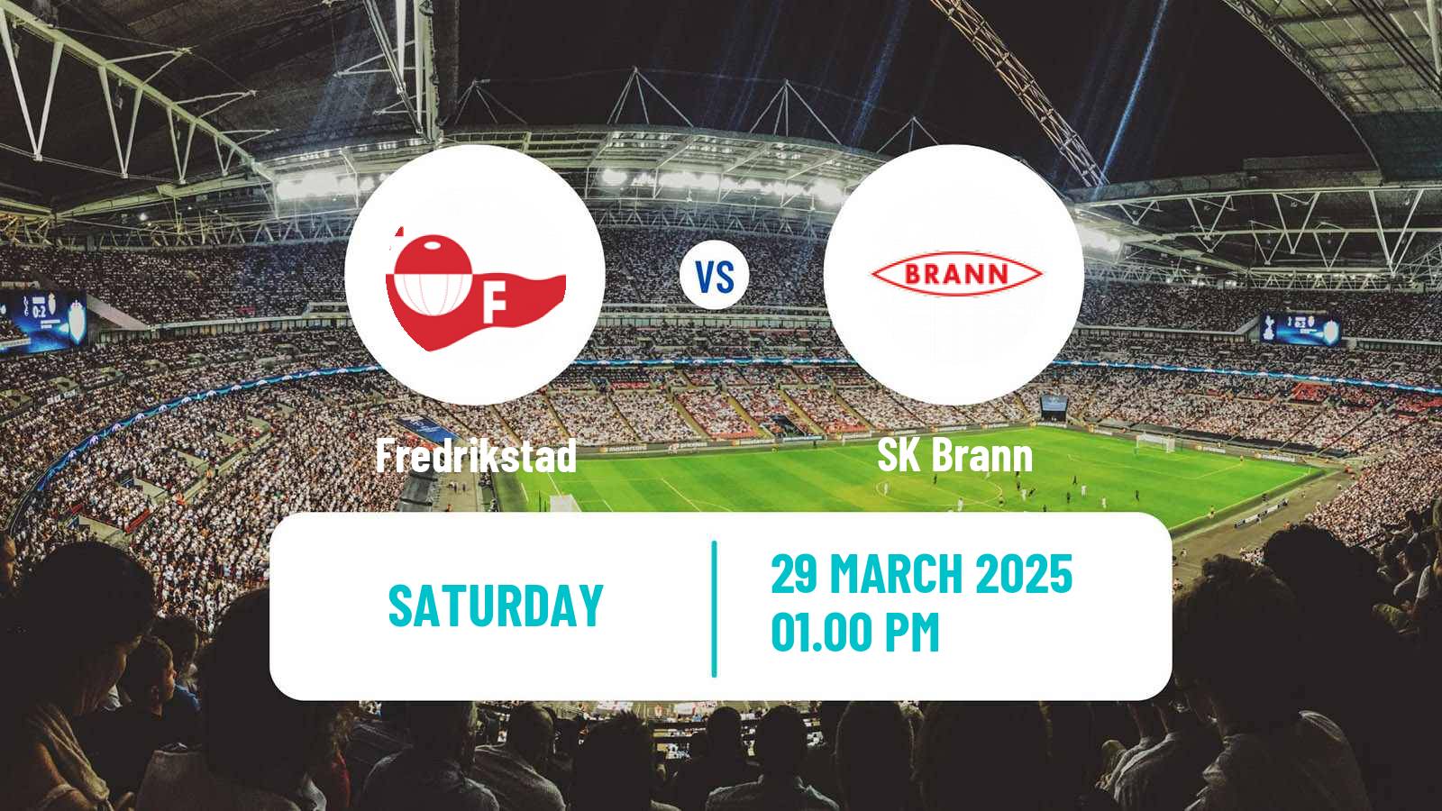 Soccer Norwegian Eliteserien Fredrikstad - Brann