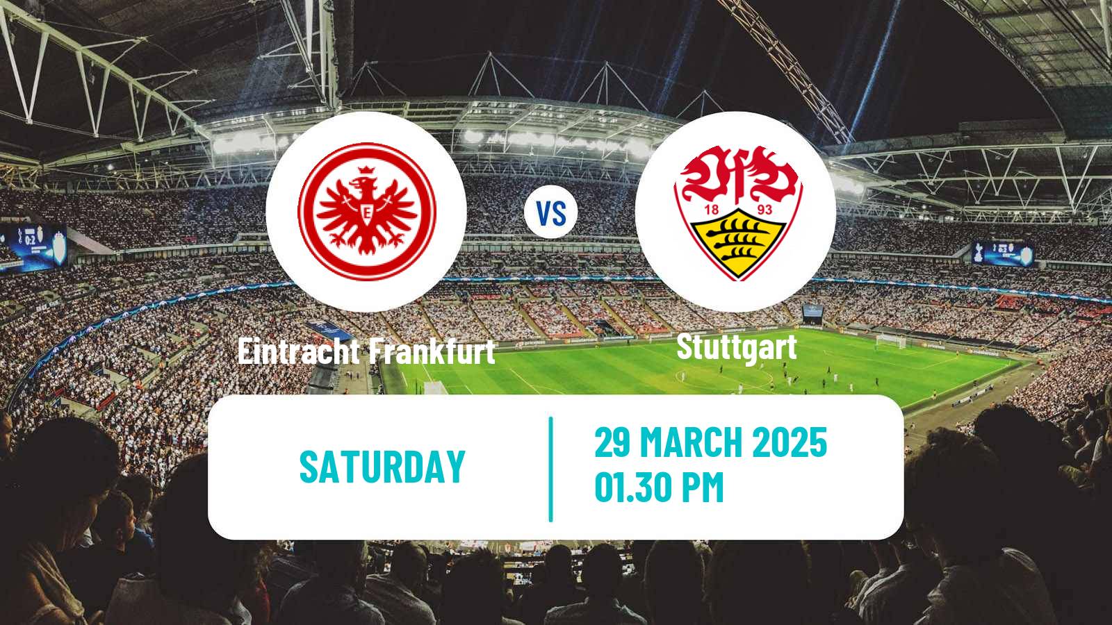 Soccer German Bundesliga Eintracht Frankfurt - Stuttgart