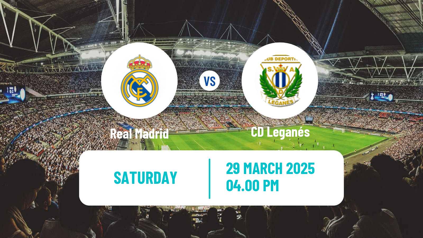 Soccer Spanish LaLiga Real Madrid - Leganés