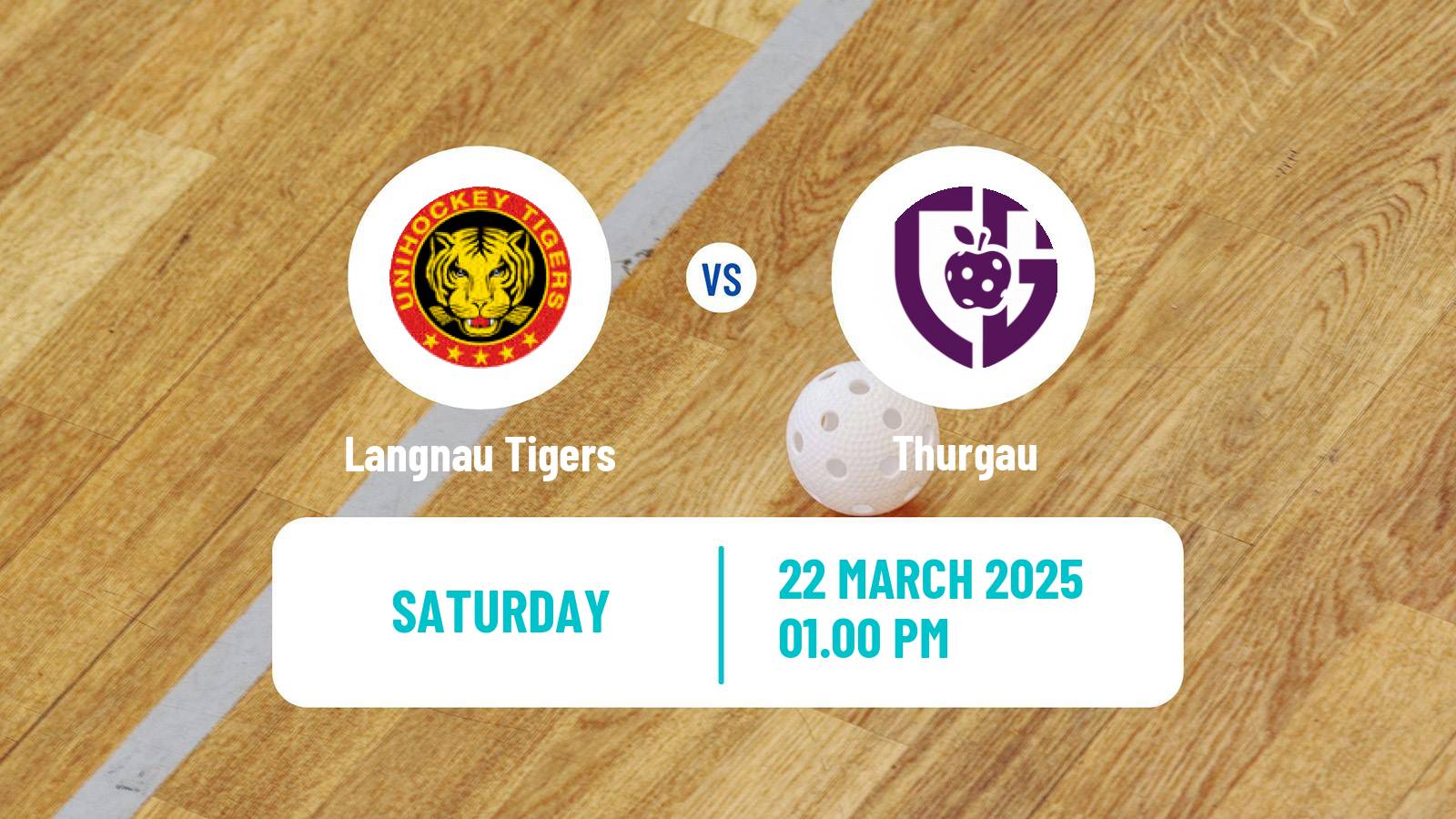 Floorball Swiss NLA Floorball Langnau Tigers - Thurgau