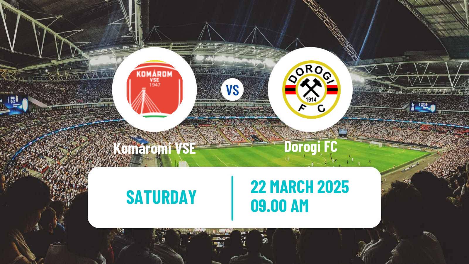 Soccer Hungarian NB III Northwest Komáromi VSE - Dorogi