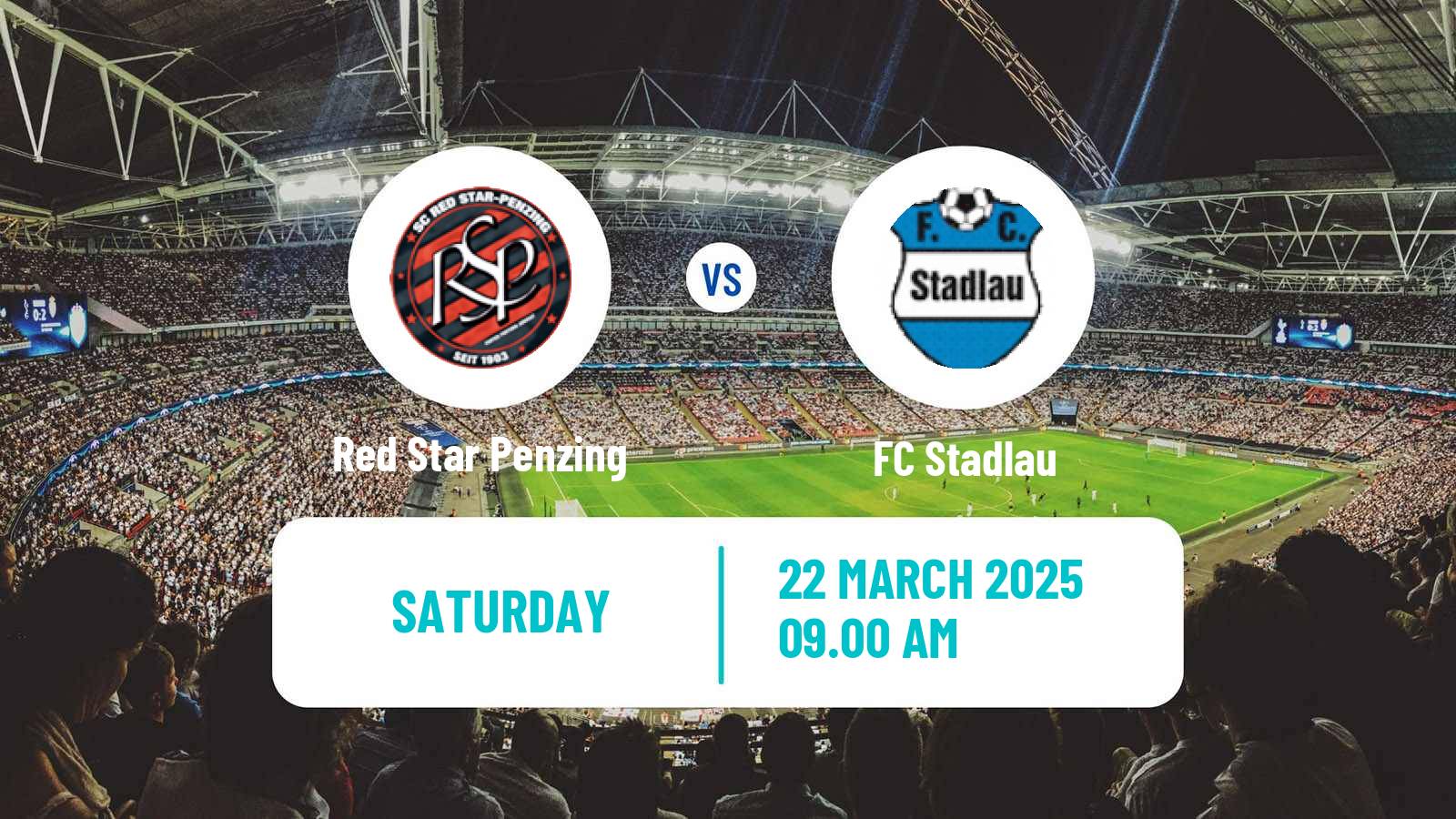 Soccer Austrian Landesliga Wien Red Star Penzing - Stadlau
